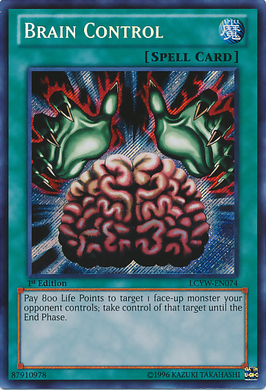 Brain Control [LCYW-EN074] Secret Rare | Card Merchant Takapuna