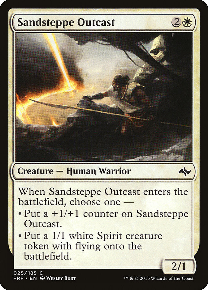 Sandsteppe Outcast [Fate Reforged] | Card Merchant Takapuna