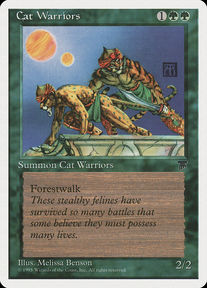 Cat Warriors [Chronicles] | Card Merchant Takapuna