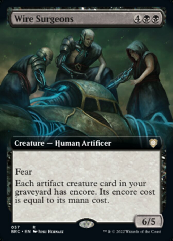 Wire Surgeons (Extended Art) [The Brothers' War Commander] | Card Merchant Takapuna