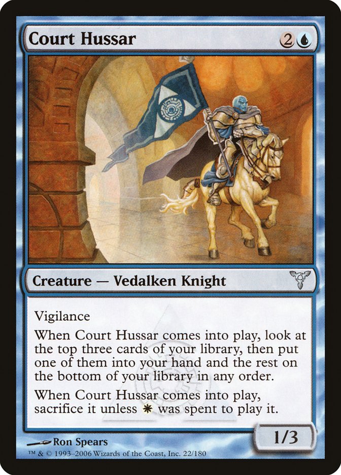 Court Hussar [Dissension] | Card Merchant Takapuna