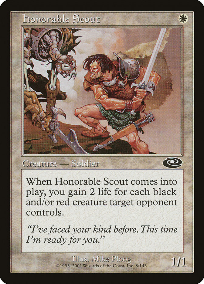 Honorable Scout [Planeshift] | Card Merchant Takapuna