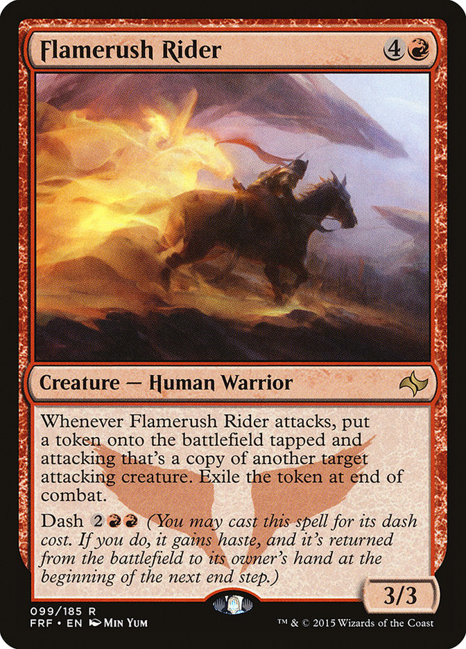 Flamerush Rider [Fate Reforged] | Card Merchant Takapuna