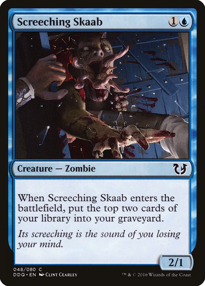 Screeching Skaab [Duel Decks: Blessed vs. Cursed] | Card Merchant Takapuna