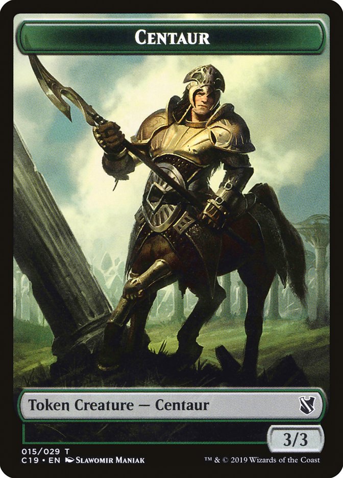 Centaur Token [Commander 2019 Tokens] | Card Merchant Takapuna