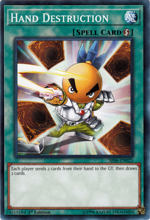 Hand Destruction [SR06-EN025] Common | Card Merchant Takapuna