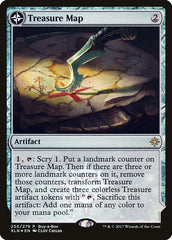 Treasure Map // Treasure Cove (Buy-A-Box) [Ixalan Treasure Chest] | Card Merchant Takapuna