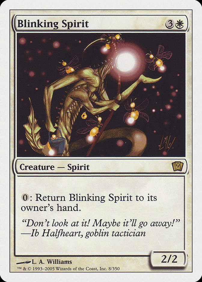 Blinking Spirit [Ninth Edition] | Card Merchant Takapuna