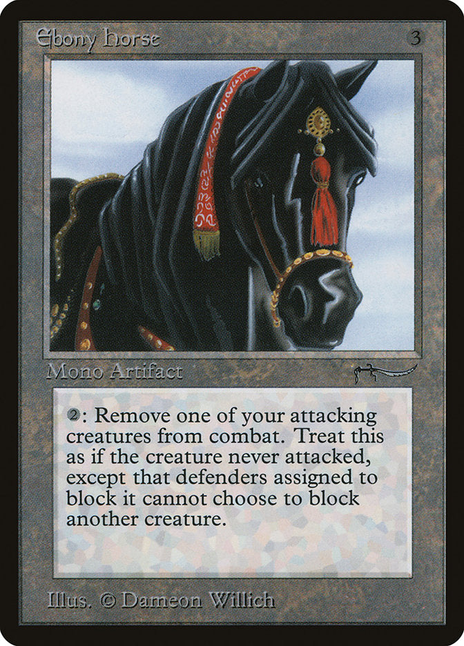 Ebony Horse [Arabian Nights] | Card Merchant Takapuna