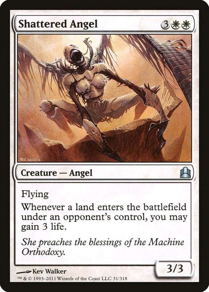 Shattered Angel [Commander 2011] | Card Merchant Takapuna