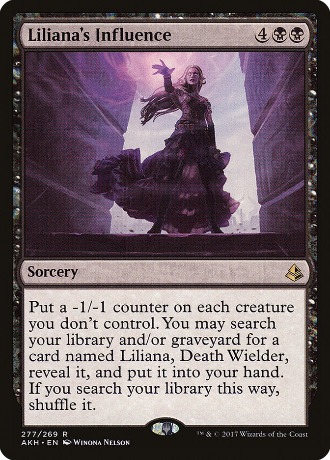 Liliana's Influence [Amonkhet] | Card Merchant Takapuna