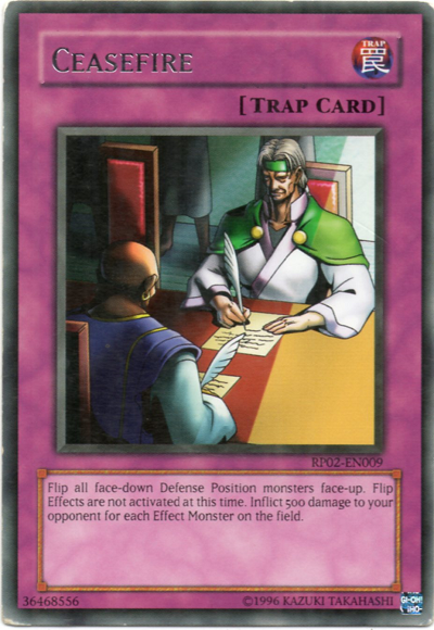 Ceasefire [RP02-EN009] Rare | Card Merchant Takapuna