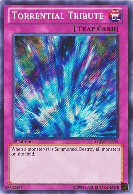 Torrential Tribute [LCJW-EN294] Secret Rare | Card Merchant Takapuna