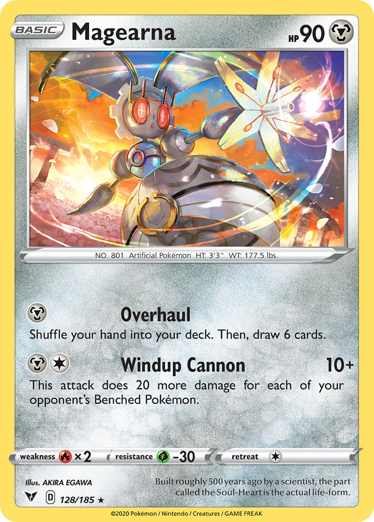 Magearna (128/185) [Sword & Shield: Vivid Voltage] | Card Merchant Takapuna