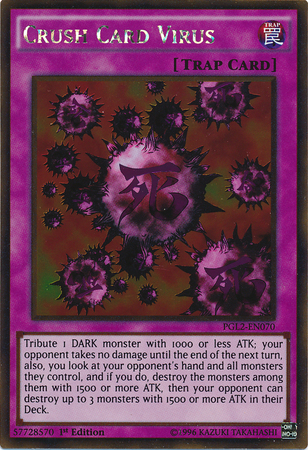 Crush Card Virus [PGL2-EN070] Gold Rare | Card Merchant Takapuna