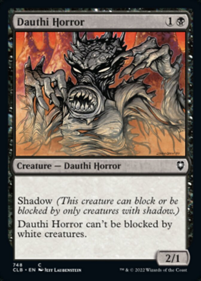 Dauthi Horror [Commander Legends: Battle for Baldur's Gate] | Card Merchant Takapuna