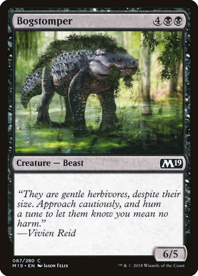 Bogstomper [Core Set 2019] | Card Merchant Takapuna