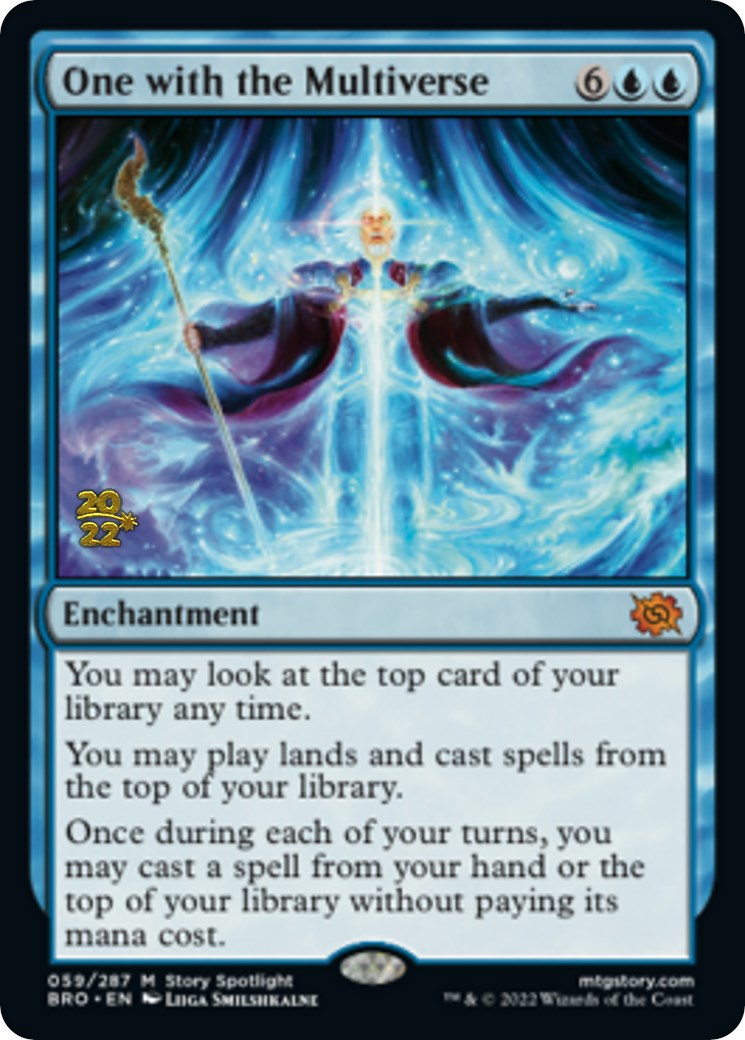 One with the Multiverse [The Brothers' War Prerelease Promos] | Card Merchant Takapuna