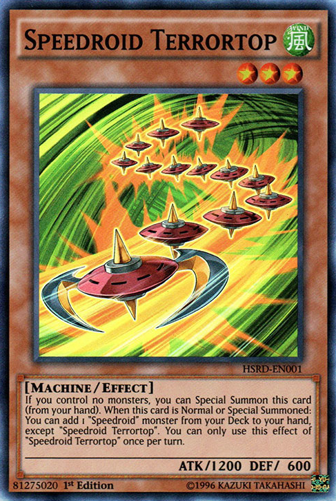 Speedroid Terrortop [HSRD-EN001] Super Rare | Card Merchant Takapuna