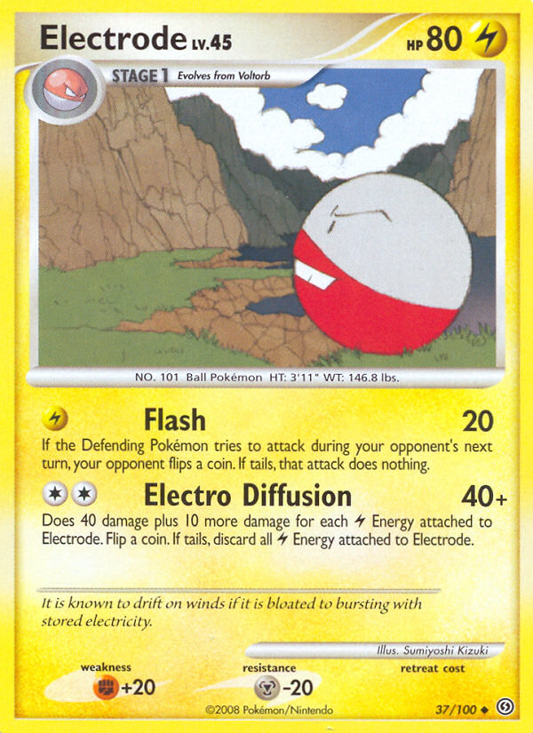 Electrode (37/100) [Diamond & Pearl: Stormfront] | Card Merchant Takapuna