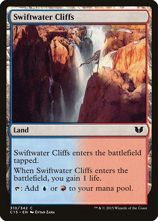 Swiftwater Cliffs [Commander 2015] | Card Merchant Takapuna