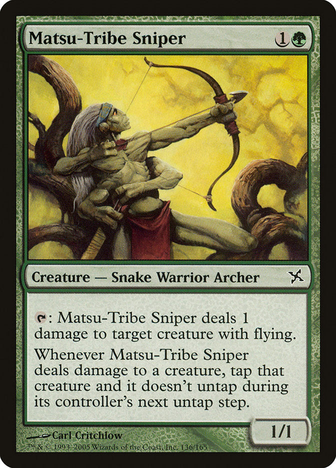 Matsu-Tribe Sniper [Betrayers of Kamigawa] | Card Merchant Takapuna