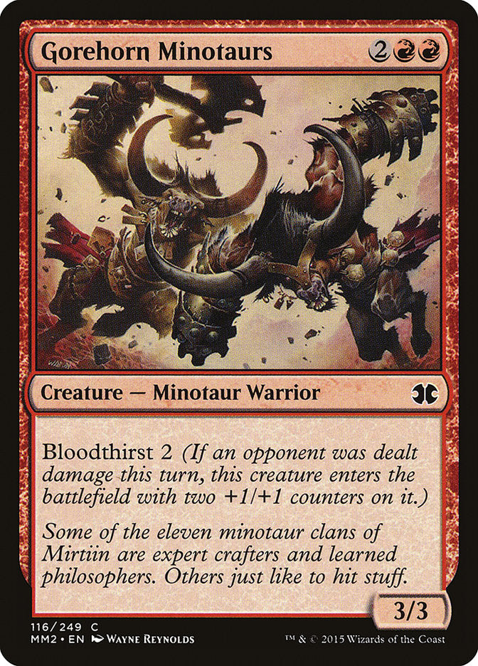 Gorehorn Minotaurs [Modern Masters 2015] | Card Merchant Takapuna