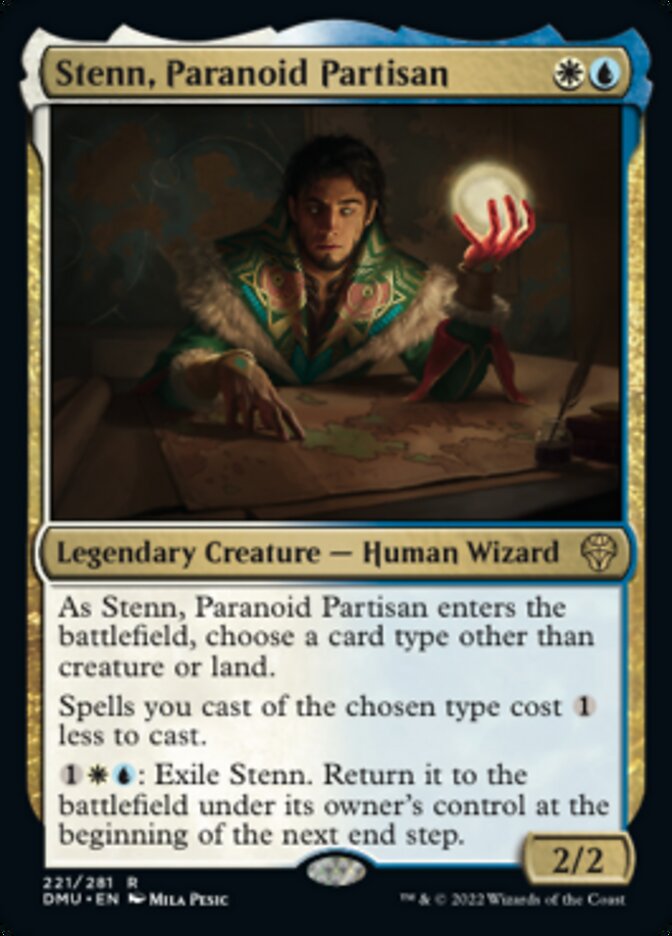 Stenn, Paranoid Partisan [Dominaria United] | Card Merchant Takapuna