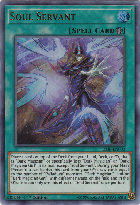 Soul Servant [LED6-EN003] Ultra Rare | Card Merchant Takapuna