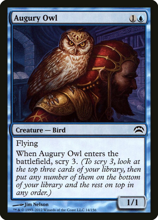 Augury Owl [Planechase 2012] | Card Merchant Takapuna