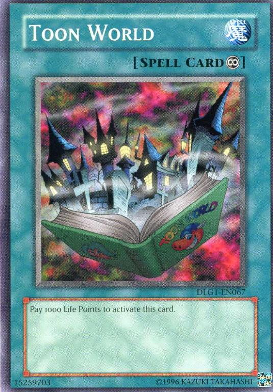 Toon World [DLG1-EN067] Common | Card Merchant Takapuna