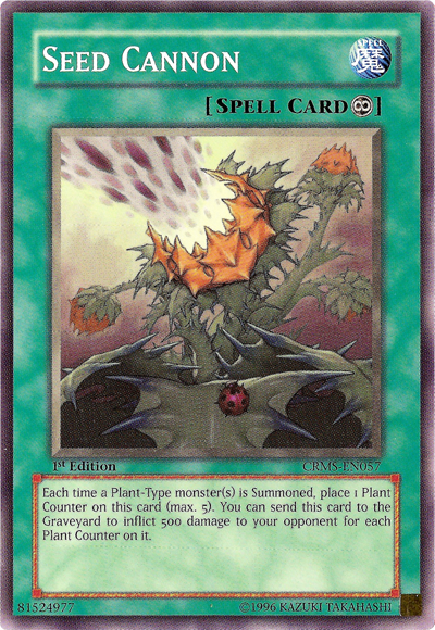 Seed Cannon [CRMS-EN057] Common | Card Merchant Takapuna