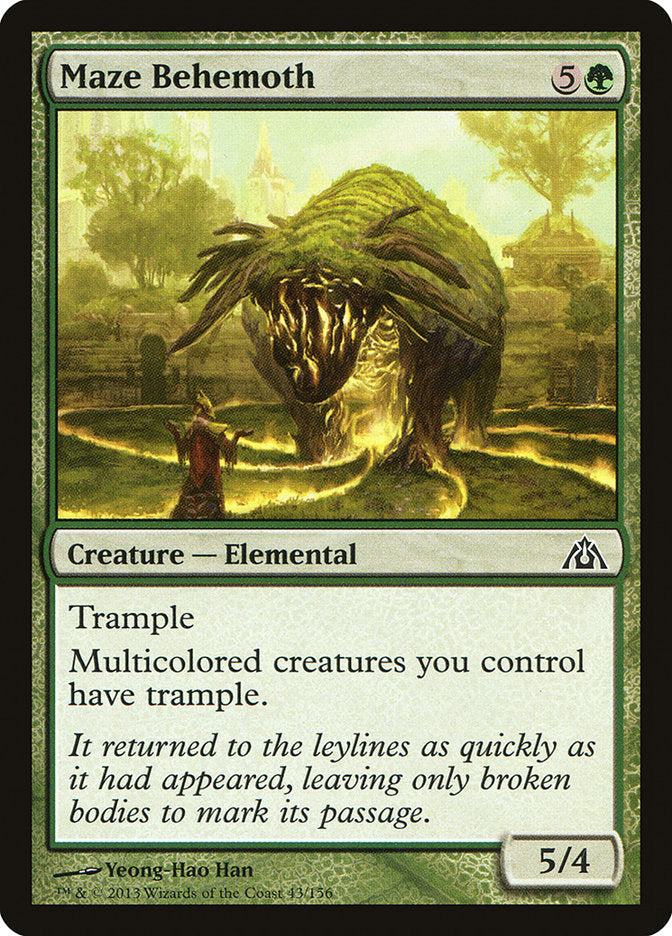 Maze Behemoth [Dragon's Maze] | Card Merchant Takapuna