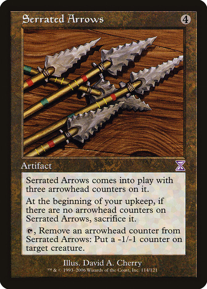 Serrated Arrows [Time Spiral Timeshifted] | Card Merchant Takapuna