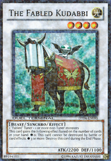 The Fabled Kudabbi [DT04-EN090] Super Rare | Card Merchant Takapuna