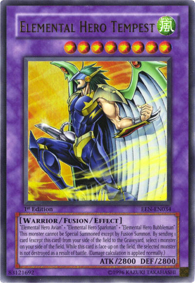 Elemental Hero Tempest [EEN-EN034] Ultra Rare | Card Merchant Takapuna