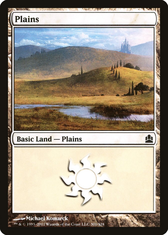 Plains (301) [Commander 2011] | Card Merchant Takapuna