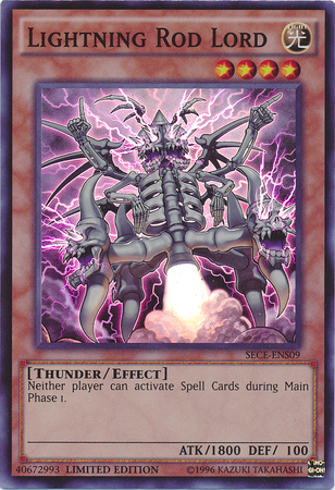 Lightning Rod Lord [SECE-ENS09] Super Rare | Card Merchant Takapuna