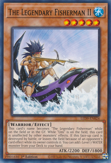 The Legendary Fisherman II [LED9-EN024] Common | Card Merchant Takapuna