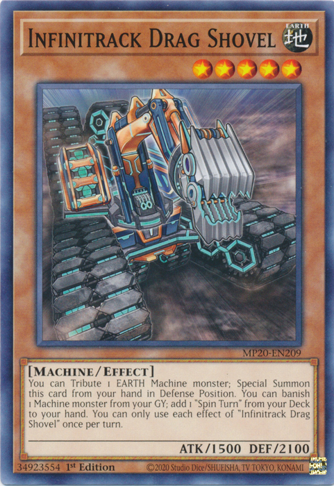 Infinitrack Drag Shovel [MP20-EN209] Common | Card Merchant Takapuna