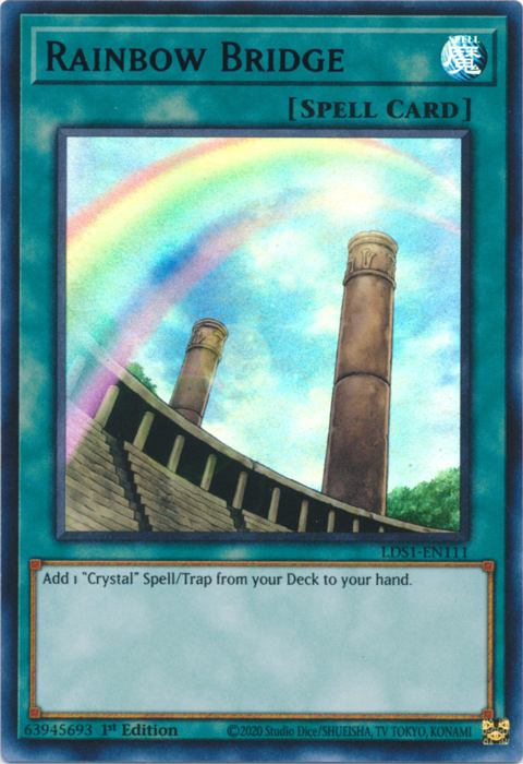 Rainbow Bridge (Purple) [LDS1-EN111] Ultra Rare | Card Merchant Takapuna