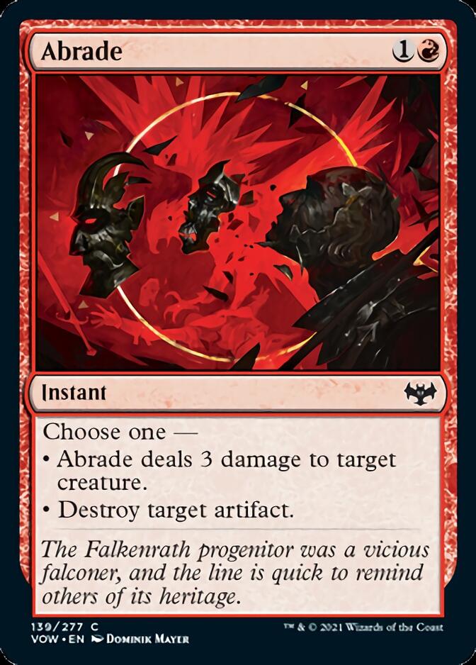 Abrade [Innistrad: Crimson Vow] | Card Merchant Takapuna