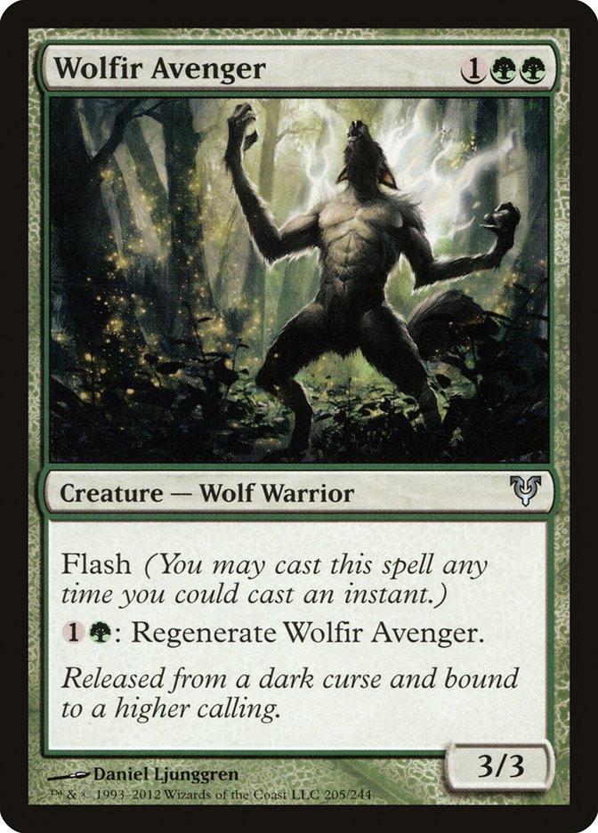 Wolfir Avenger [Avacyn Restored] | Card Merchant Takapuna