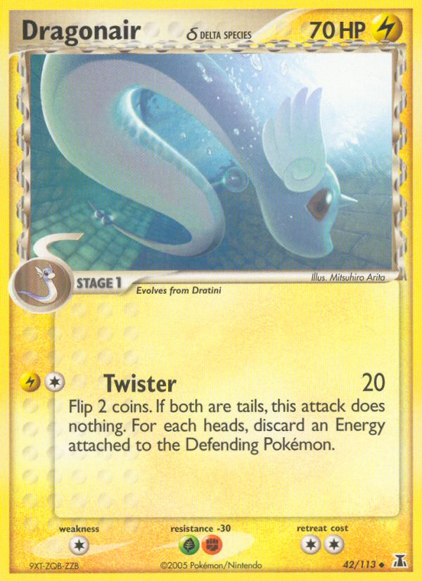 Dragonair (42/113) (Delta Species) [EX: Delta Species] | Card Merchant Takapuna