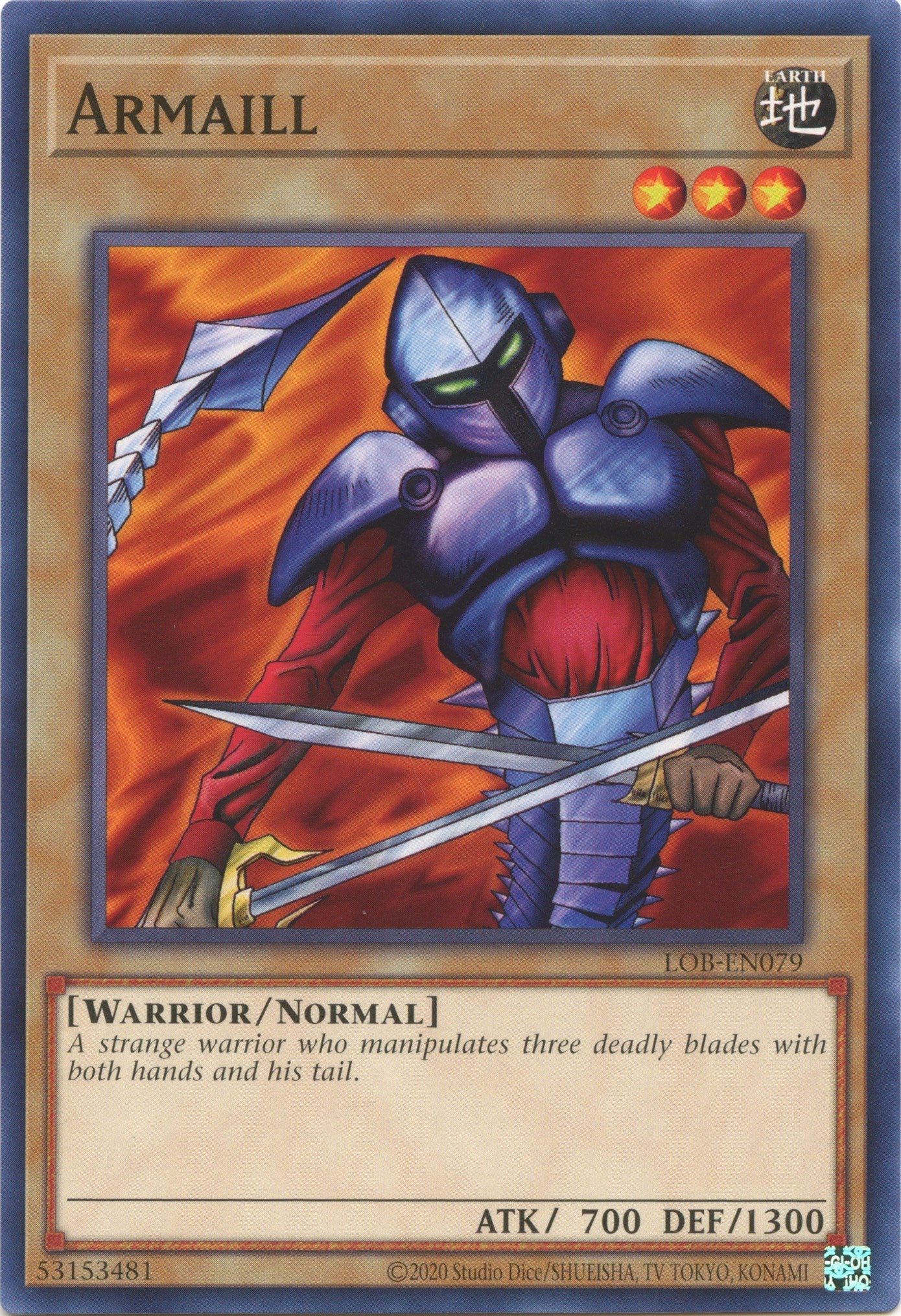 Armaill (25th Anniversary) [LOB-EN079] Common | Card Merchant Takapuna