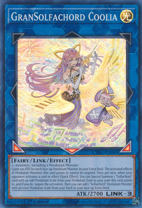 GranSolfachord Coolia [CYAC-EN049] Super Rare | Card Merchant Takapuna