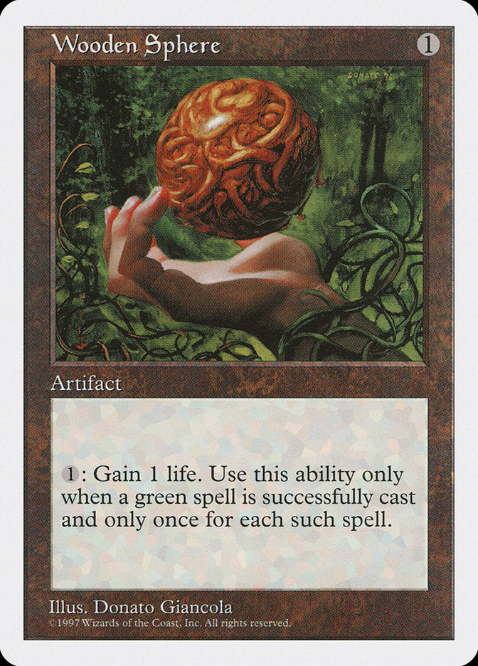 Wooden Sphere [Fifth Edition] | Card Merchant Takapuna