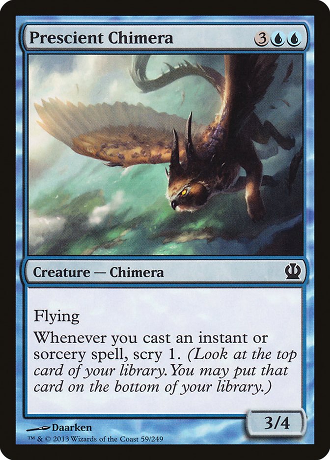 Prescient Chimera [Theros] | Card Merchant Takapuna