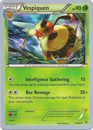 Vespiquen (10/98) (Bebe - Jesper Eriksen) [World Championships 2016] | Card Merchant Takapuna