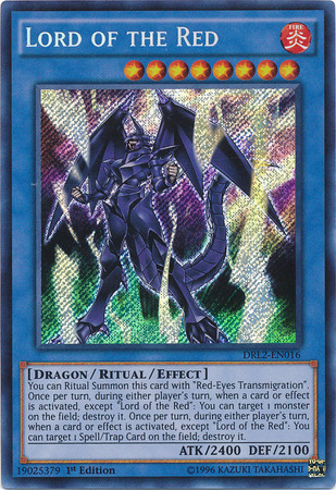 Lord of the Red [DRL2-EN016] Secret Rare | Card Merchant Takapuna